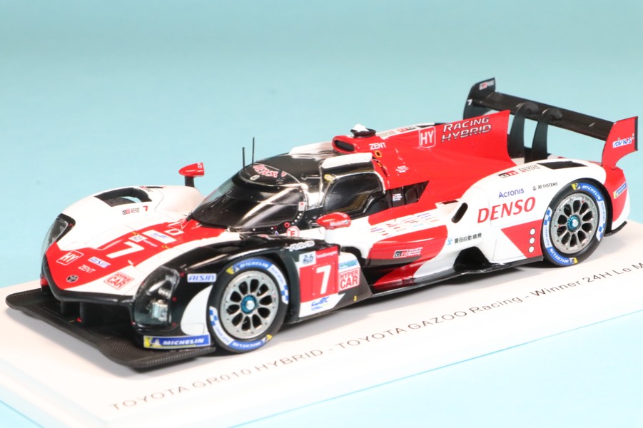 スパーク1/43　2021年トヨタGR010ハイブリッド　7号車　ルマン総合優勝 再生産] スパーク 1/43 トヨタ GR010 ハイブリッド ルマン 24h