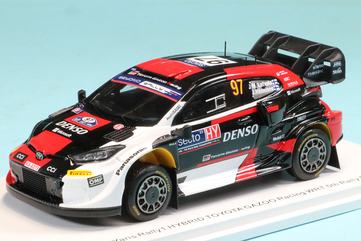 スパーク 1/43 トヨタ GR ヤリス WRC フィンランド ラリー 2023