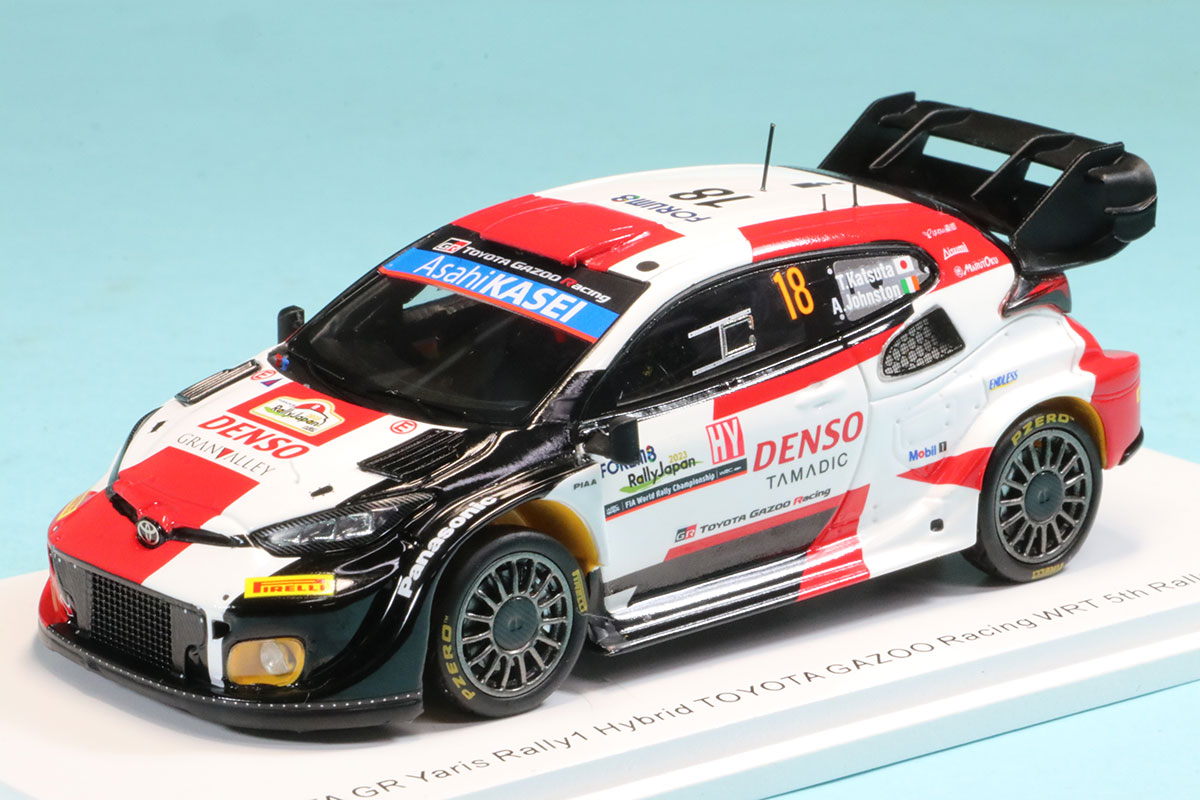 スパーク 1/43 トヨタ GR ヤリス ラリージャパン 2023 勝田貴元