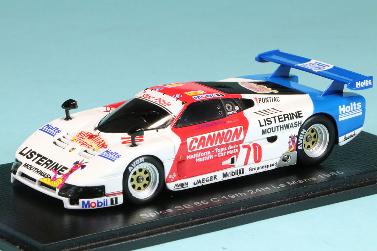 スパーク 1/43 スパイス SE86 ルマン 1986 No.70　S6800