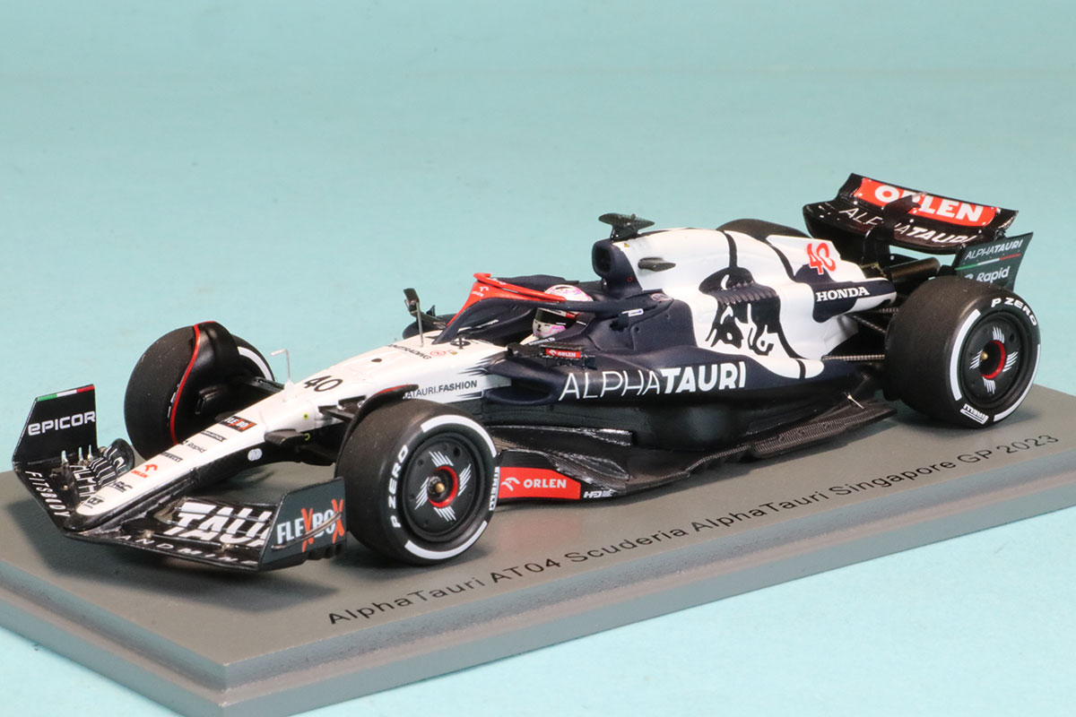 スパーク 1/43 アルファタウリ AT04 日本GP 2023 ローソン ミニカー