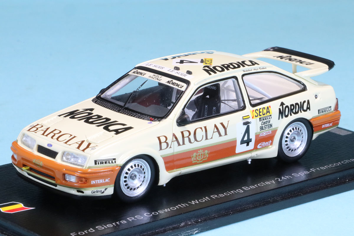 スパーク 1/43 フォード シエラ RS コスワース スパ 24h 1987 No.4