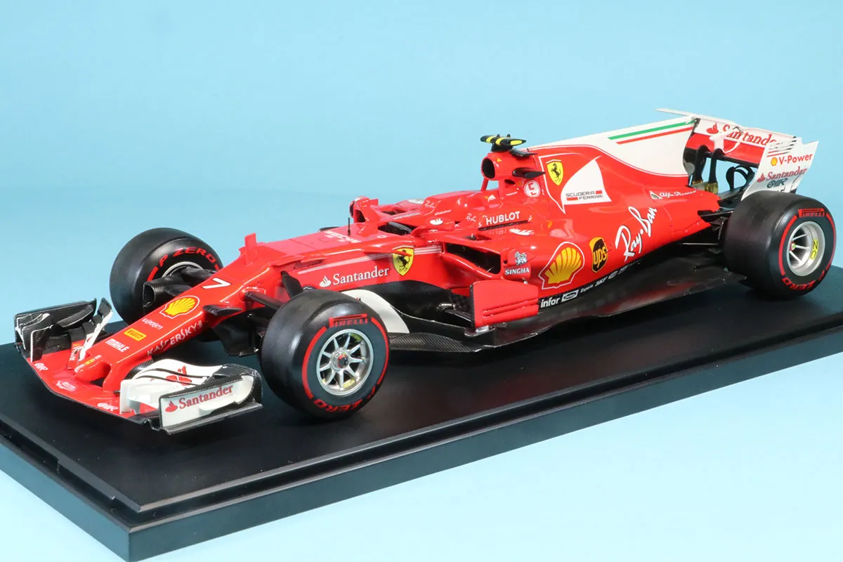 個人製作完成品 委託販売 1/20 フェラーリ SF-70H 2017 K.ライコネン　RFT20068_YI