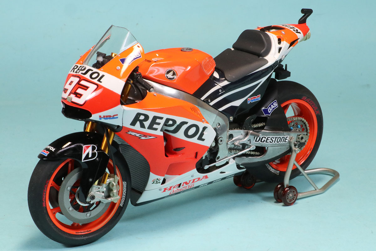 ロムファクトリー 1/12 レプソル ホンダ RC213V モトGP 2014 M.マルケス ワールドチャンピオン 　RFT14130_SK