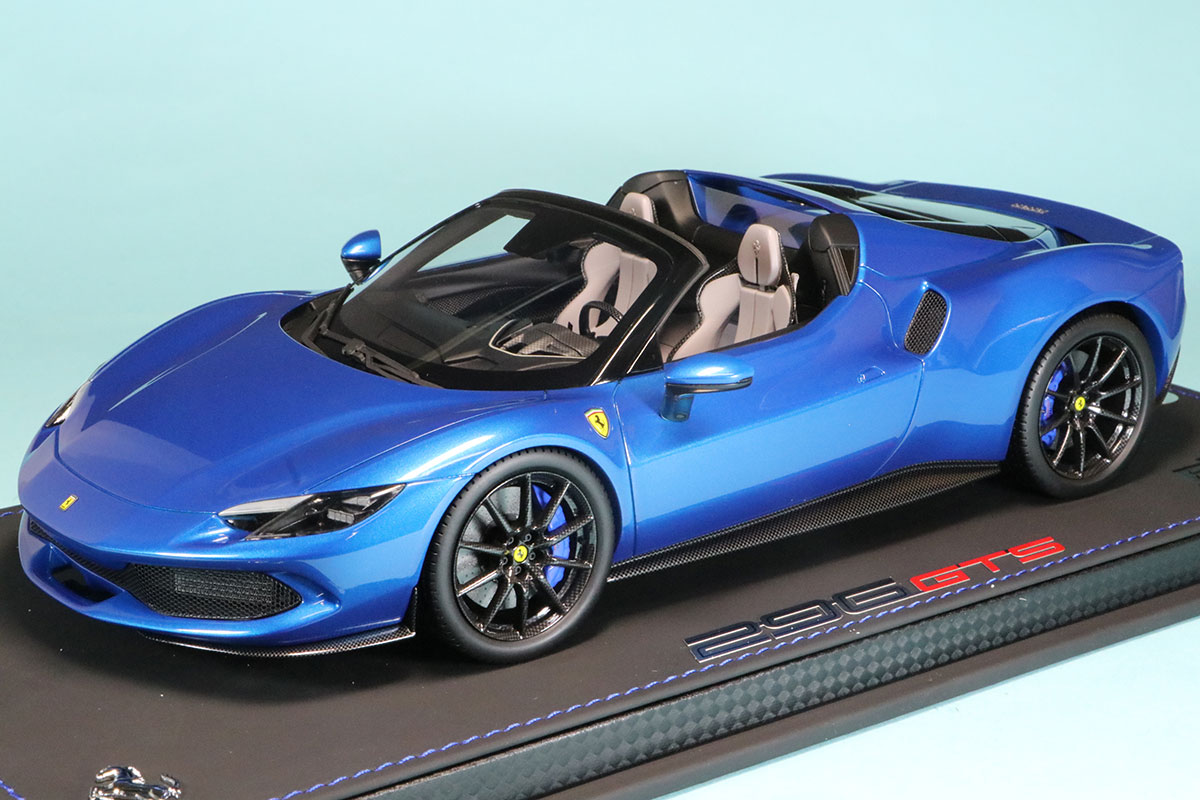公式ファッションブランド通販サイト BBR P18215F ブルー GTHS 296 フェラーリ 1/18 ミニカー