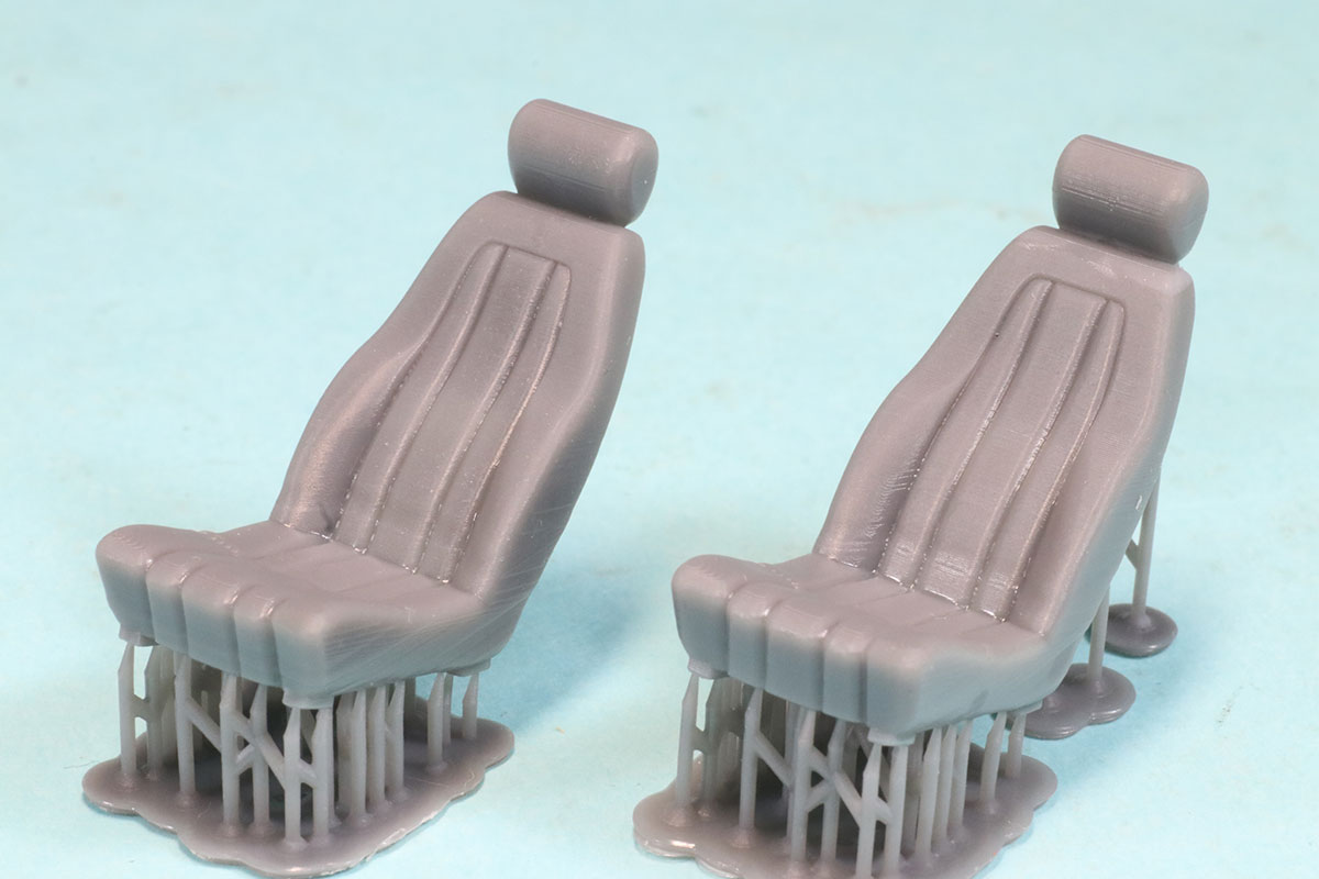 レイクフロントモデル 1/24 3Dプリントパーツ スーパー7 シート タイプB タミヤ対応　LFM-S7-2