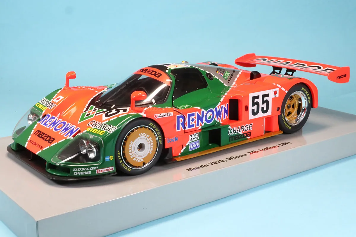 WERK83 1/18 マツダ 787B ルマン 1991 No.55 ウィナー ドア開閉 　W1802701C