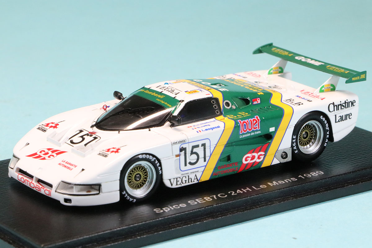 スパーク 1/43 スパイス SE87C ルマン 1989 No.151 S6809 ミニカー