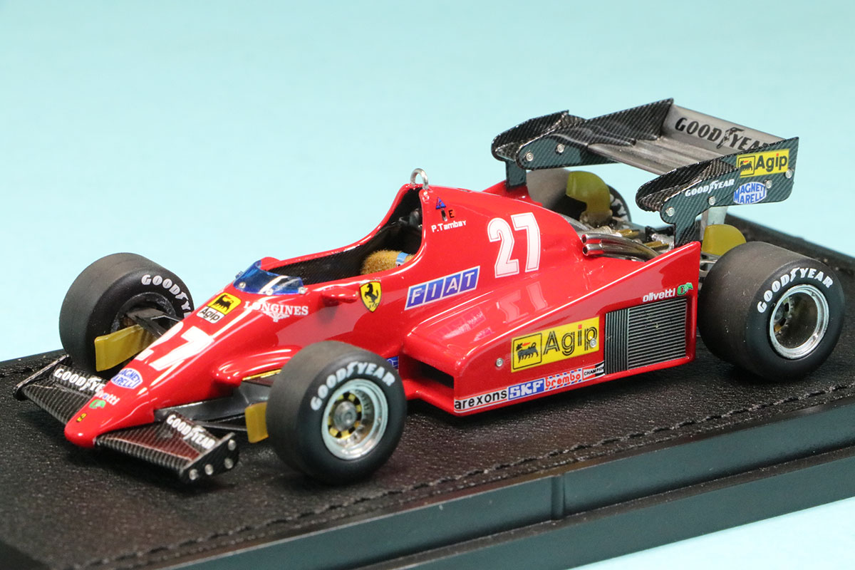 トップマルケス/GPレプリカーズ 1/43 フェラーリ 126 C2B 1983 P.タンベイ　GRP43039A