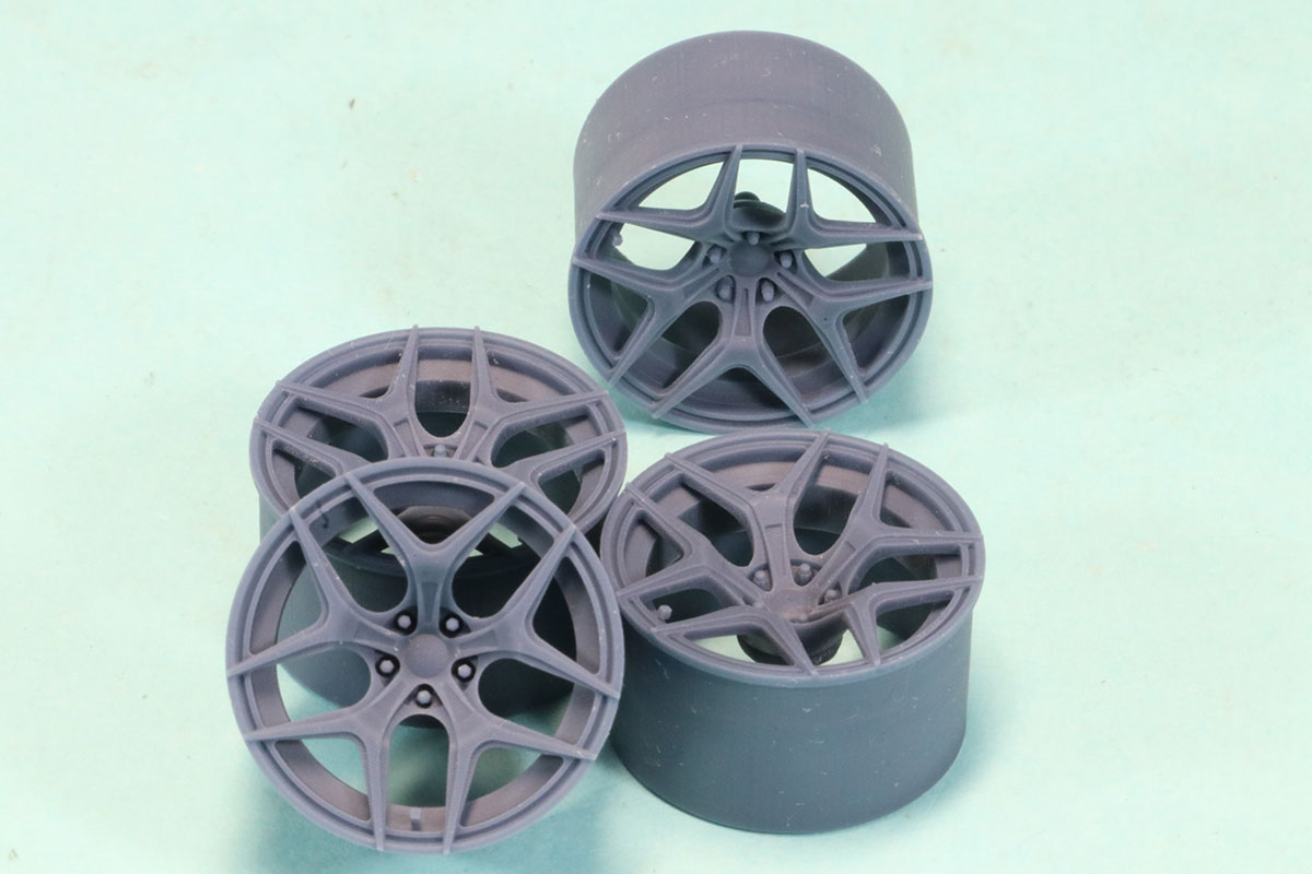 ケイSTYLE! 1/24 3Dプリントパーツ 20インチ V-P TYPE ホイール