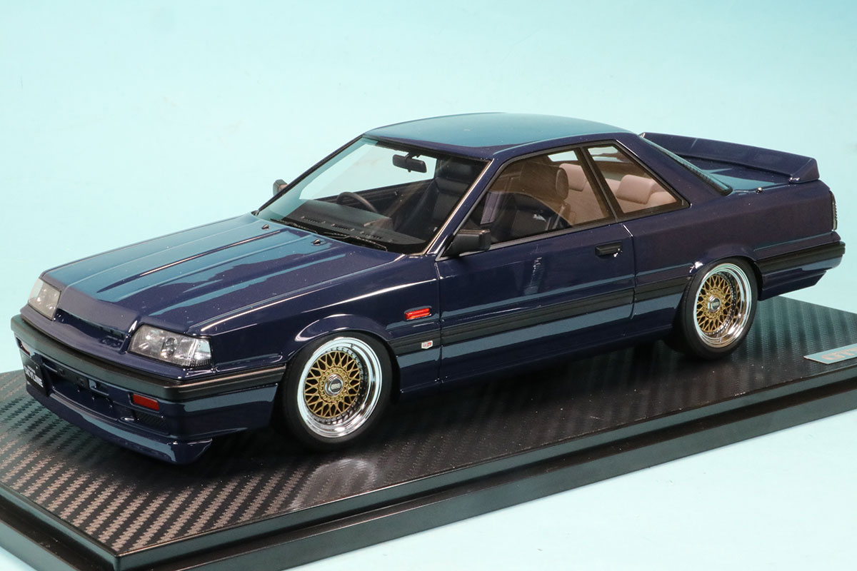 1/18 スカイラインR31GTS-R ブルーブラック イグニッションモデル 1/18 ニッサン スカイライン GTS-R R31