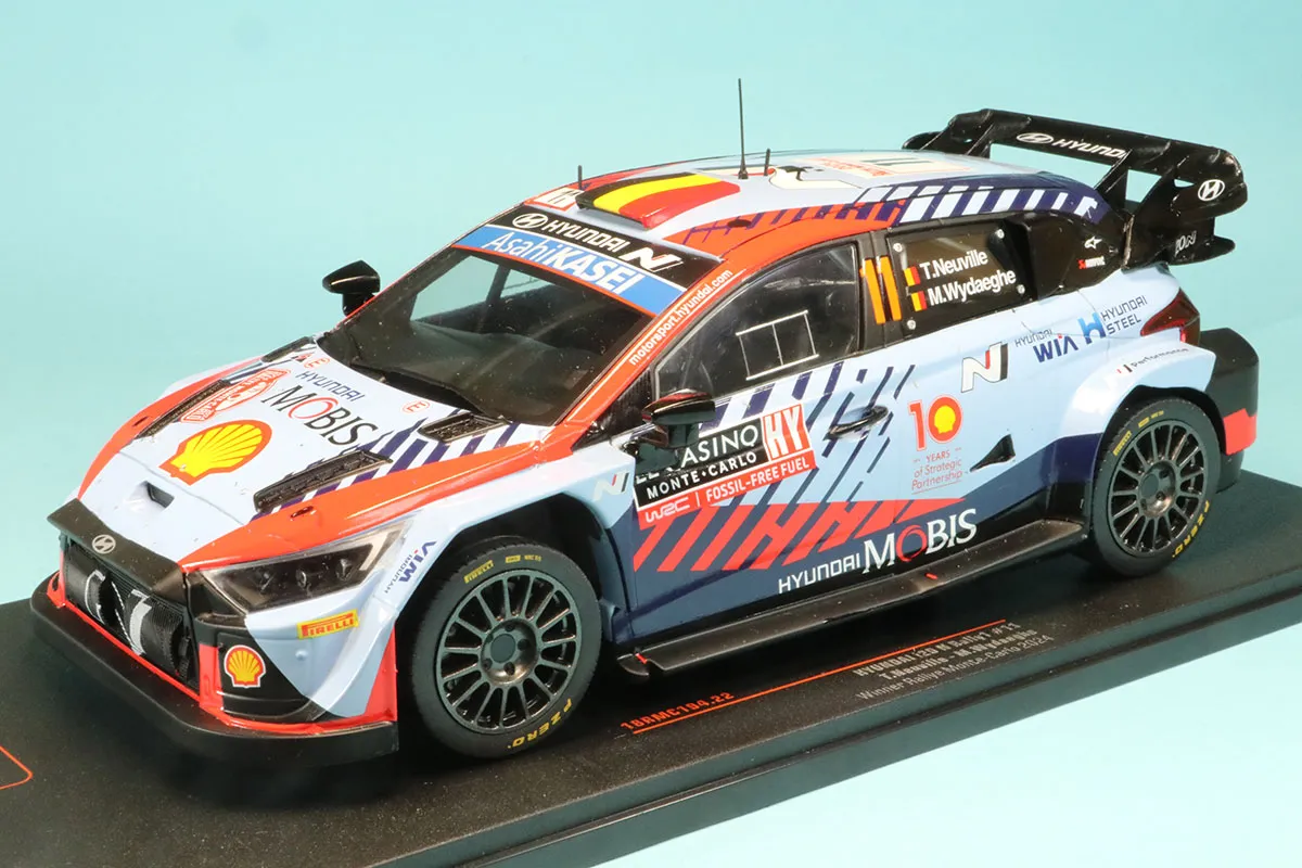 イクソ 1/18 ヒョンデ i20 N Rally1 2024 モンテカルロラリー