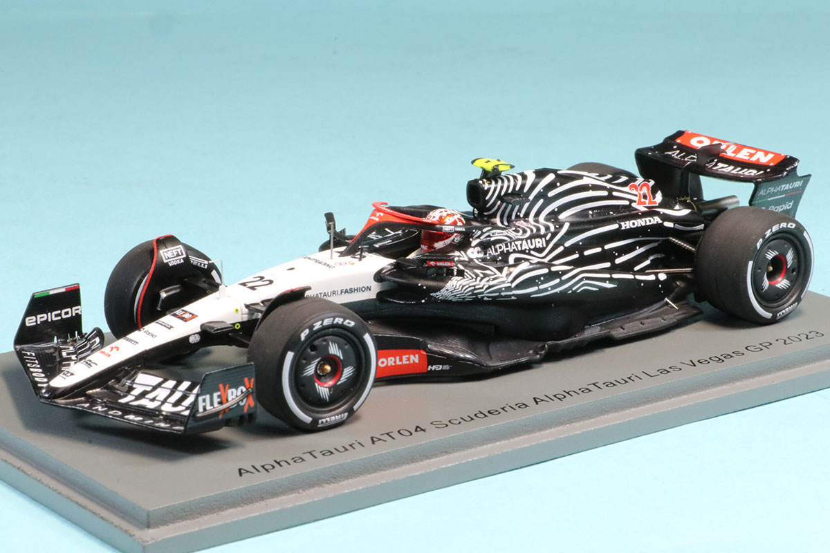 スパーク 1/43 AlphaTauri AT04 ラスベガスGP 角田裕毅 スパーク 1/43 アルファタウリ AT04 No.22 2023 F1 ラスベガスGP