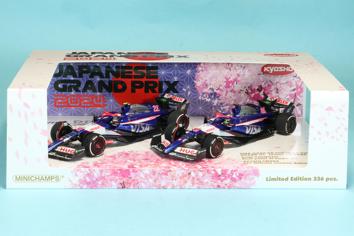 MINICHAMPS 1/43 ビザ キャッシュ RB F1 VCARB 01 岩佐歩夢 日本