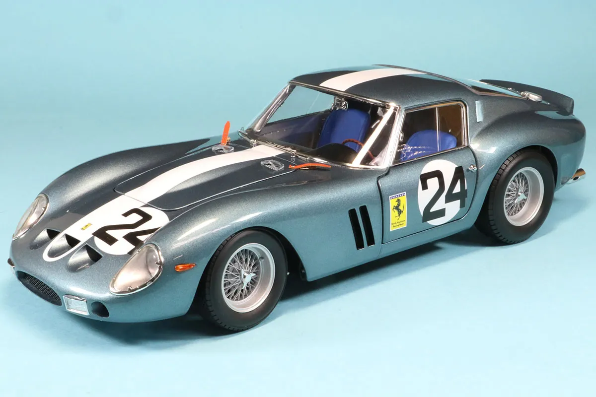 京商 1/18 フェラーリ 250GTO 1962 セブリング No.24 ブルー