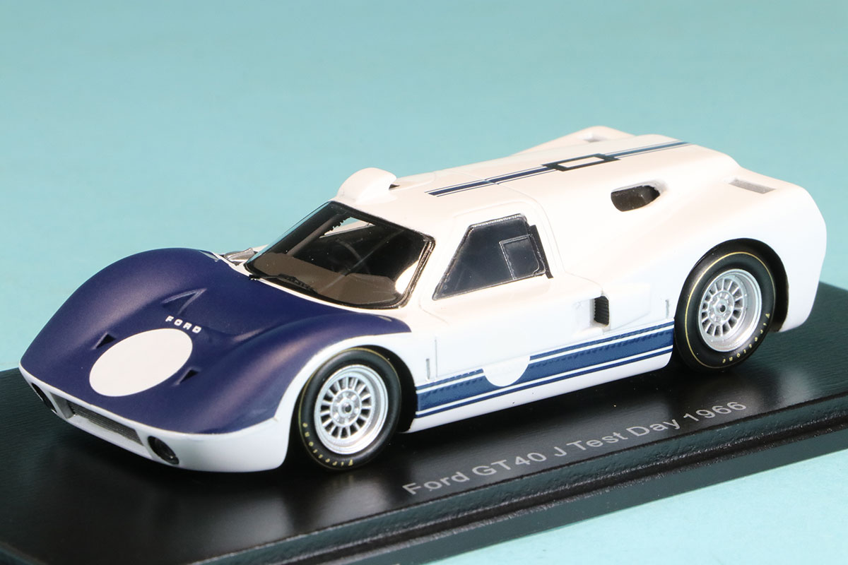 スパーク 1/43 フォード GT40 J リバーサイド テスト K.マイルズ　S8085