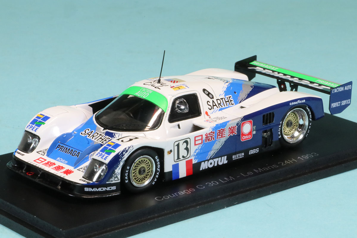 スパーク 1/43 クラージュ C30 LM ルマン 1993 No.13　S3661