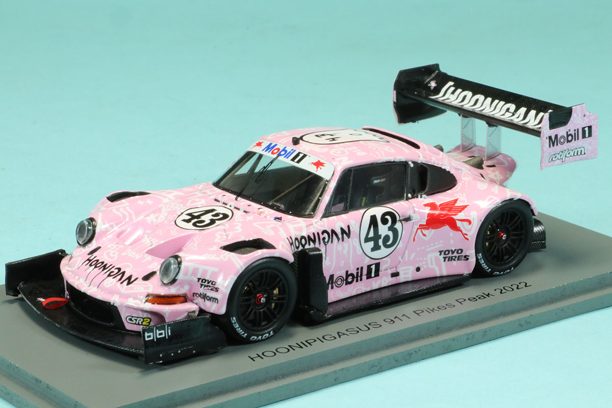 スパーク 1/43 フーニペガサス ポルシェ 911 パイクスピーク