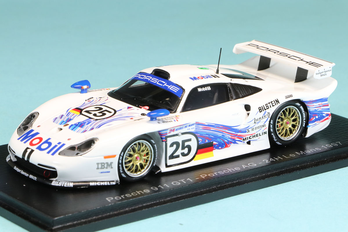 絶版　1/43 スパーク ポルシェ　911 GT1 ルマン24時間　1997 スパーク 1/43 ポルシェ 911 GT1 ルマン 24h 1997 No.25 S9907