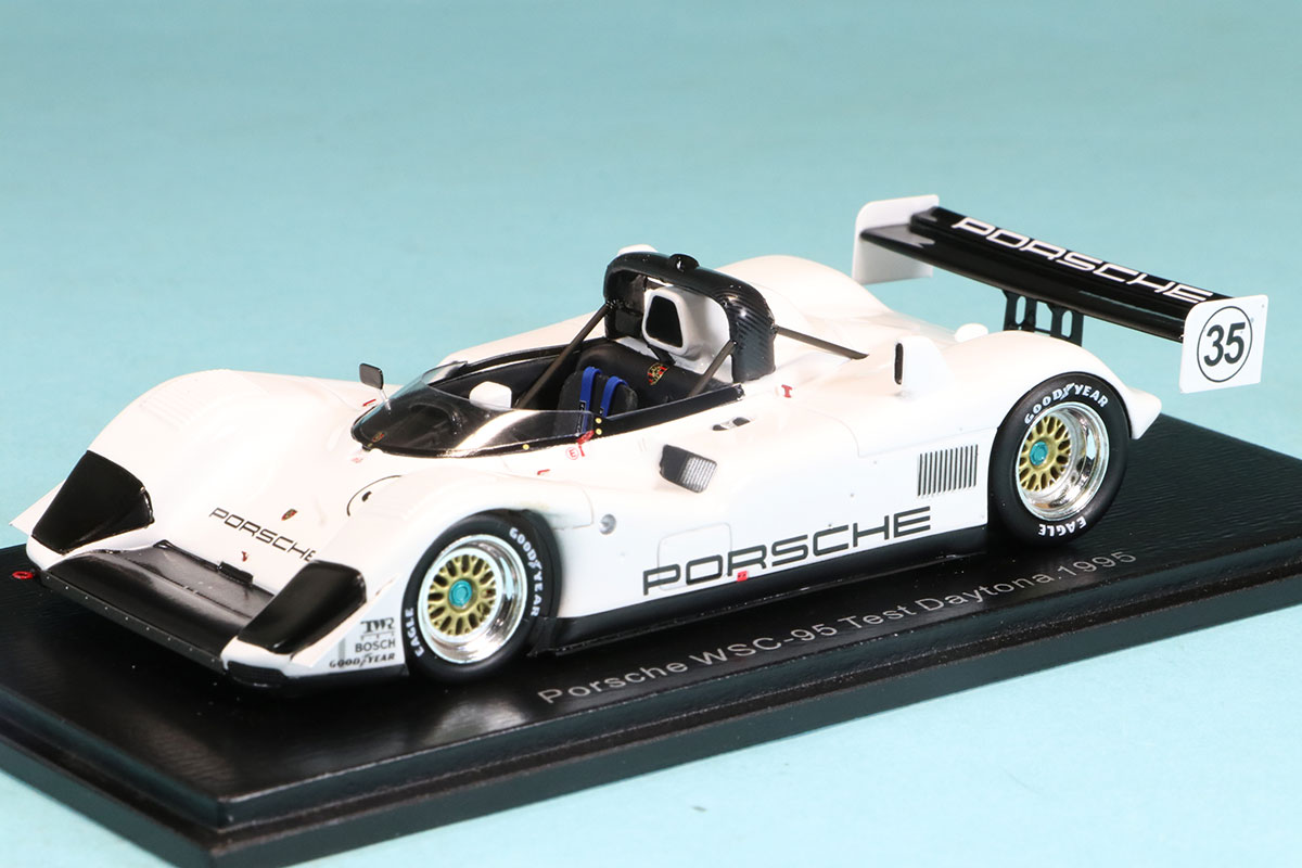 スパーク 1/43 ポルシェ WSC-95 デイトナ テスト 1995 M.アンドレッティ　S9986