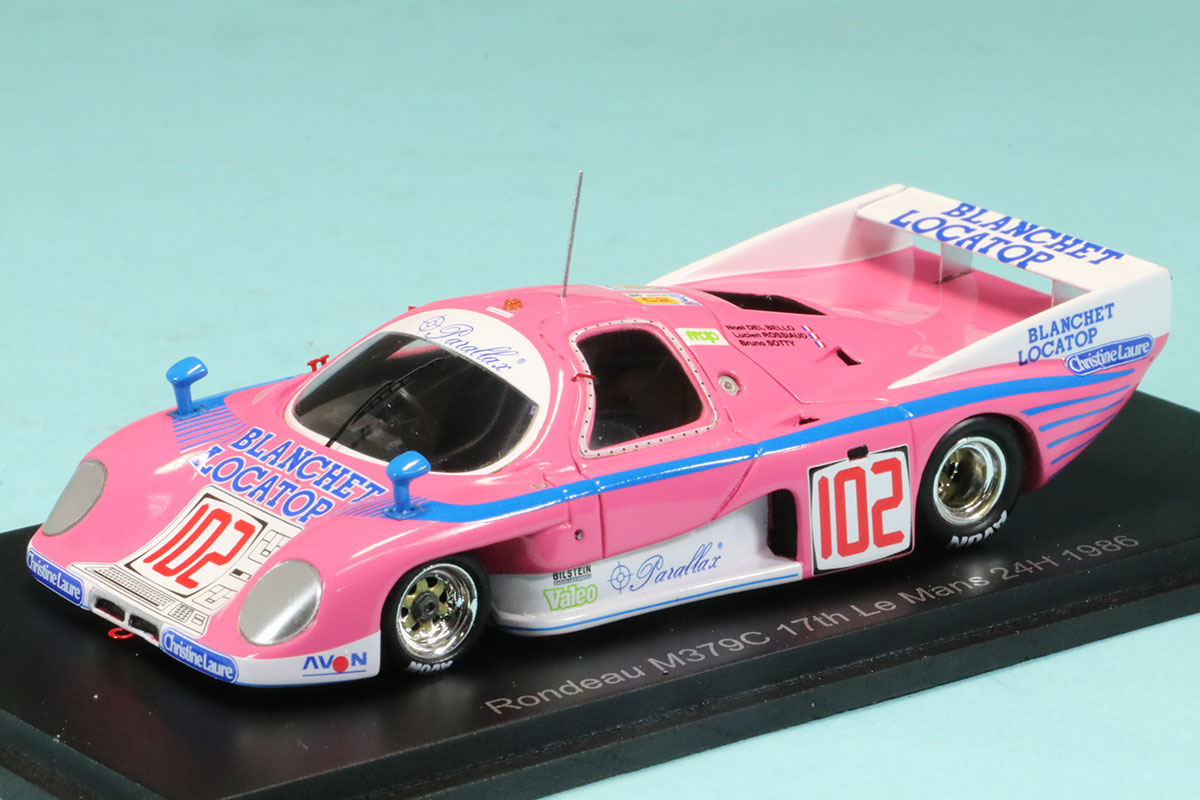 スパーク 1/43 ロンドー M379C ルマン 1986 No.102　S8465