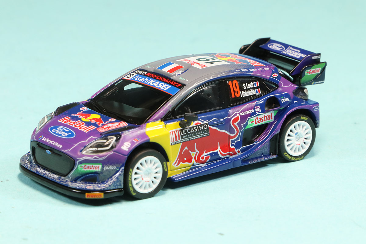 MINI-GT 1/64 フォード プーマ Rally1 モンテカルロラリー 2022 No.19 ウィナー　MGT00533-L