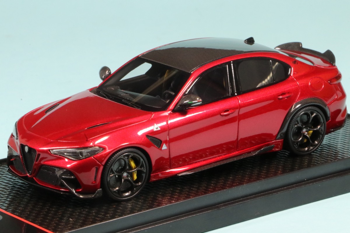 最新コレックション ジュリア アルファロメオ 1/43 BBR GTA (イエロー GTA ロッソ ミニカー