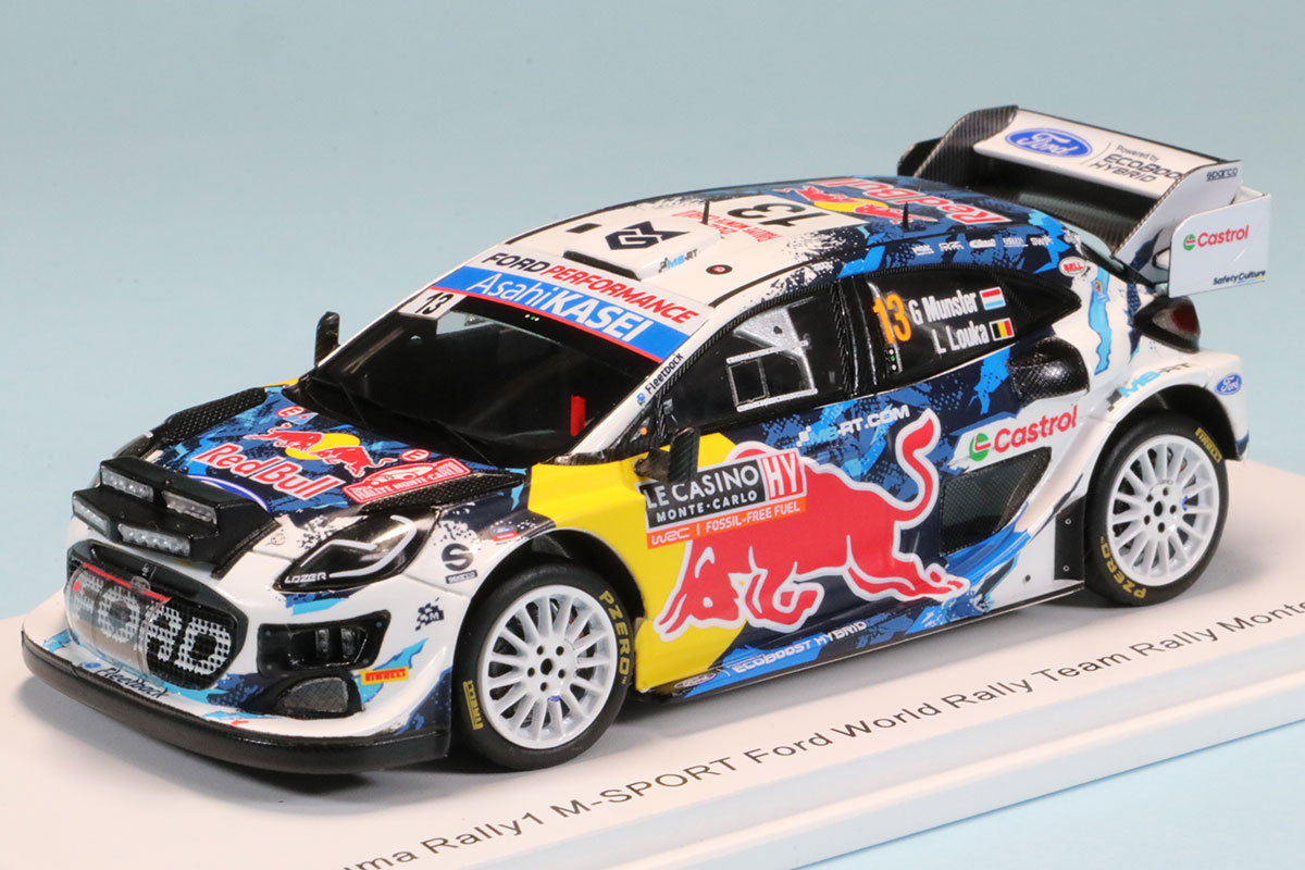 スパーク 1/43 フォード プーマ ラリー1 モンテカルロ 2024 No.13 G