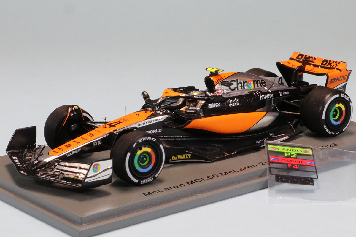 スパーク 1/43 マクラーレン MCL60 イギリス GP 2023 L.ノリス