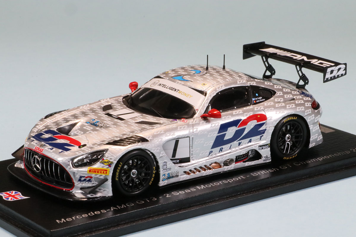 スパーク 1/43 メルセデス AMG GT3 イギリスGTチャンピオン