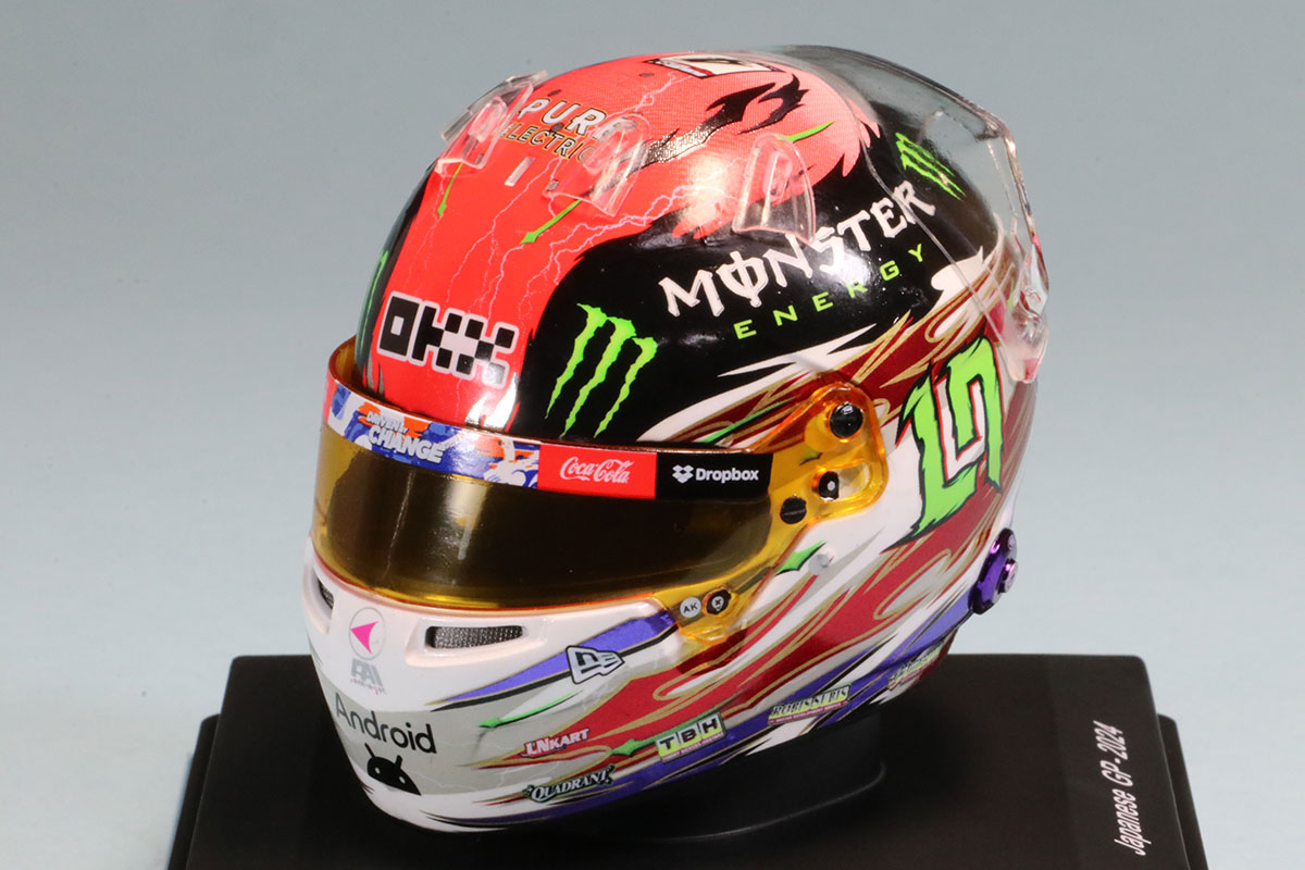 スパーク1/5 ヘルメットLando Norris 2019 おもちゃ