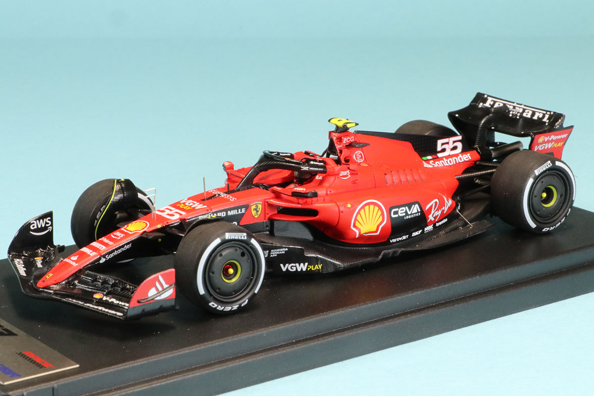 ルックスマート 1/43 フェラーリ SF-23 シンガポール GP 2023 C
