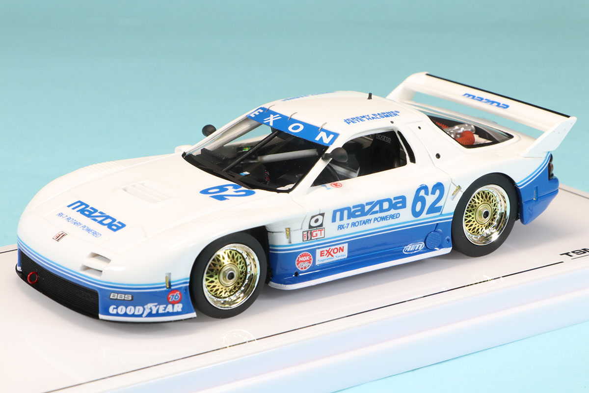 トゥルースケールモデル 1/43 マツダ RX-7 GTO IMSA ロードアメリカ 1991 No.62 2nd.　TSM430656