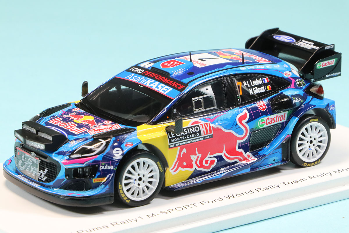 スパーク 1/43 フォード プーマ WRC モンテカルロ 2023 No.7 P.L.