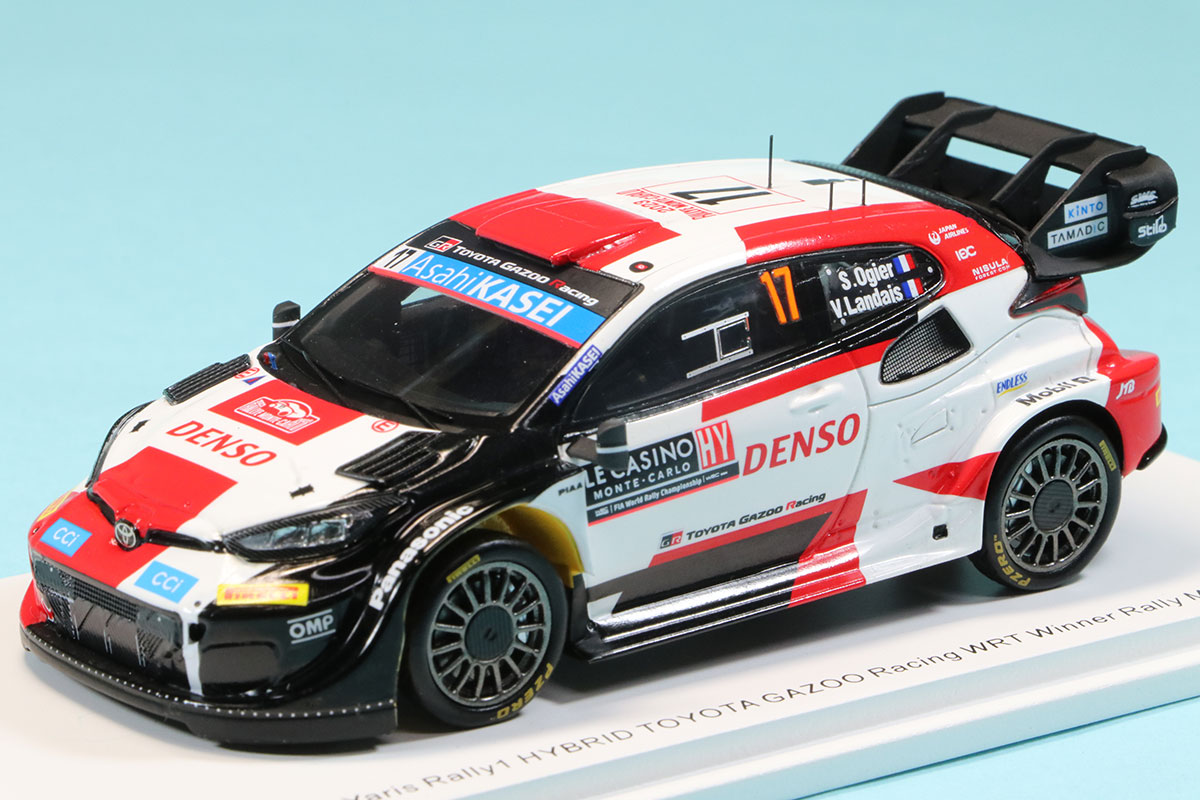 スパーク 1/43 トヨタ GR ヤリス WRC モンテカルロ 2023 No.17 S