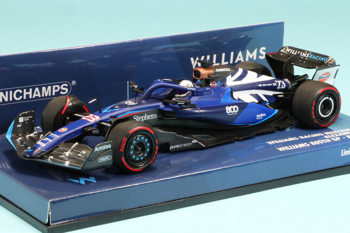 ミニチャンプス 1/43 ウィリアムズ FW45 アレクサンダー アルボン