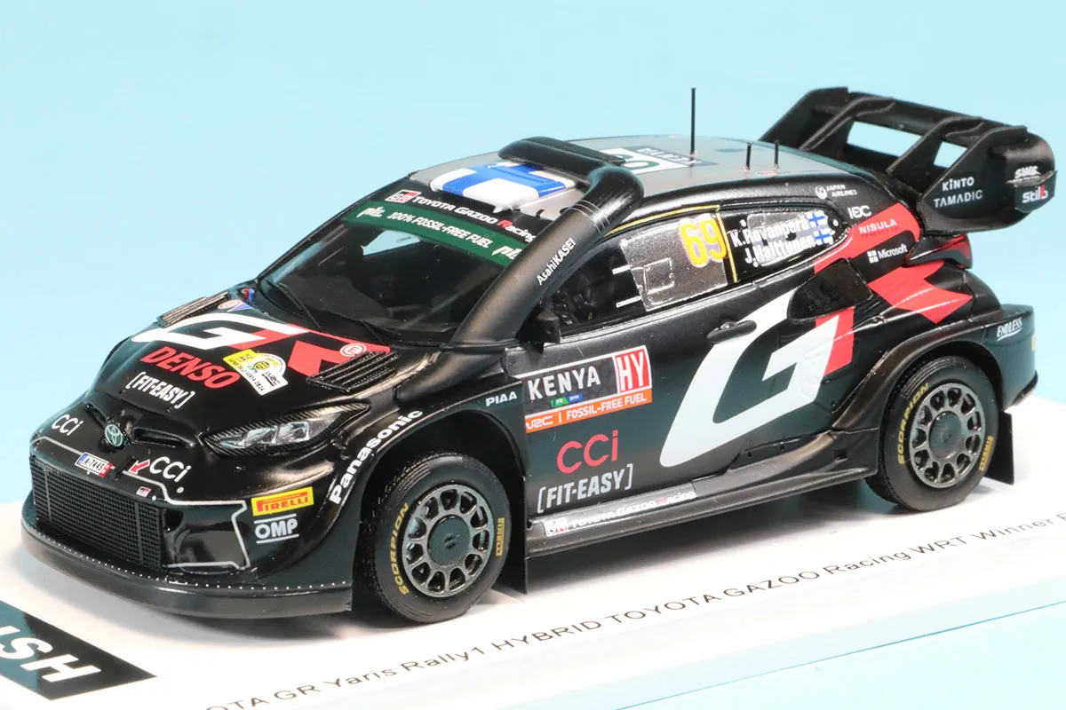 スパーク 1/43 トヨタ GRヤリス ラリー1 No.18 ガズー ネクスト