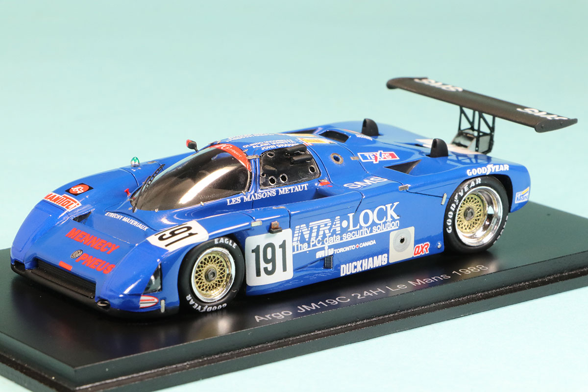 スパーク 1/43 アルゴ JM19C ルマン 1988 No.191 S7319 ミニカー