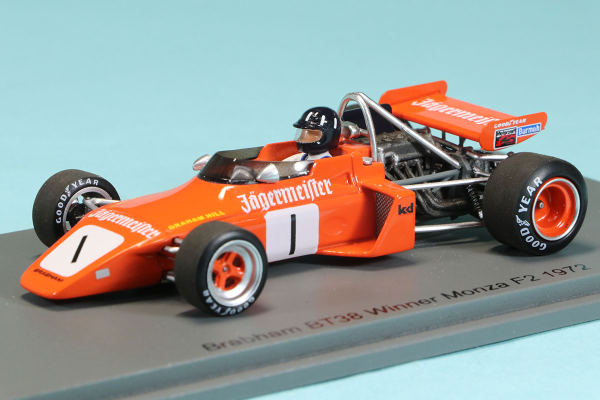 スパーク 1/43 ブラバム BT38 モンツァGP  1972 G.ヒル　S7437