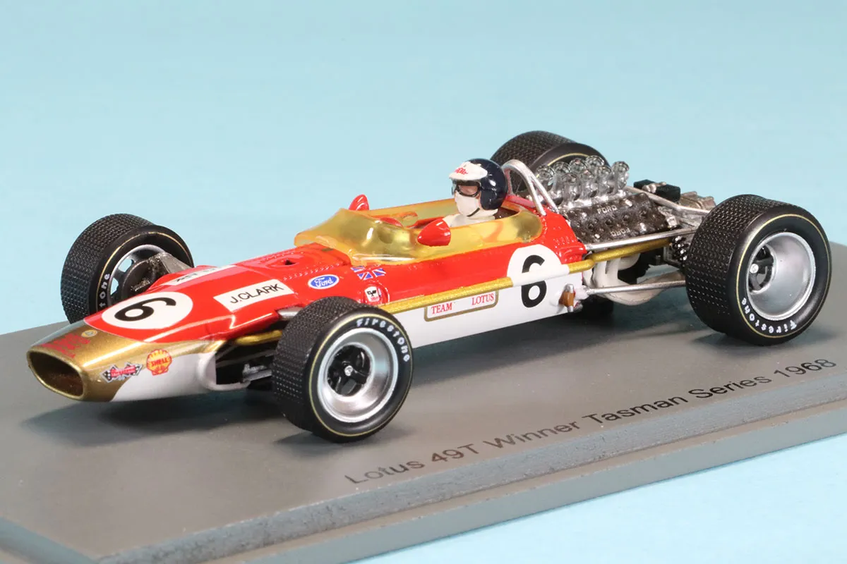 スパーク 1/43 ロータス 49T タスマンシリーズ 1968 J.クラーク