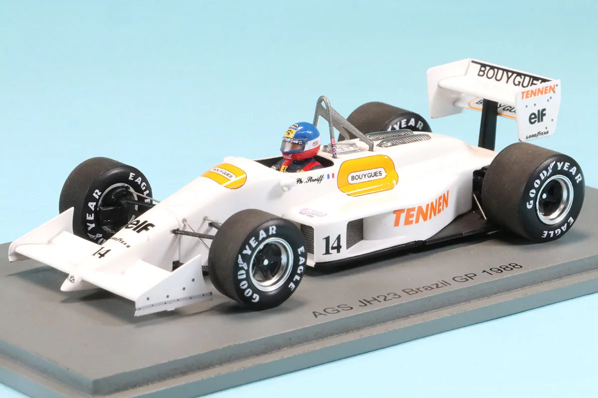 スパーク 1/43 AGS JH23 ブラジルGP 1988 P.ストレイフ　S7244