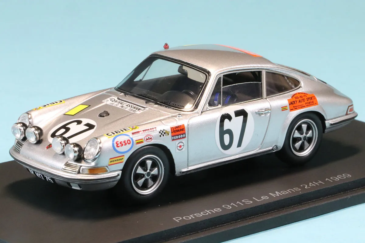 スパーク 1/43 ポルシェ 911S 901 ルマン 1969 No.67 S9745