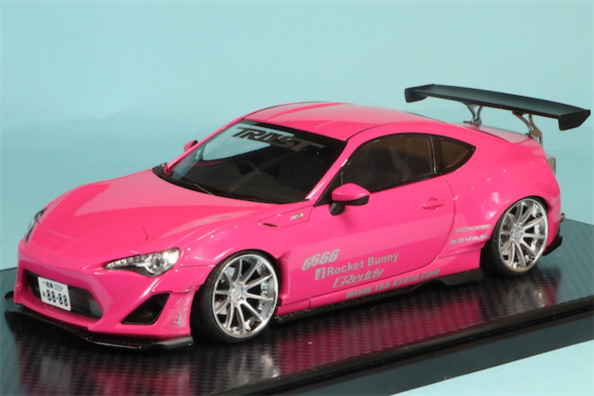 個人製作完成品 委託販売品 1/24 ロケットバニー トヨタ 86