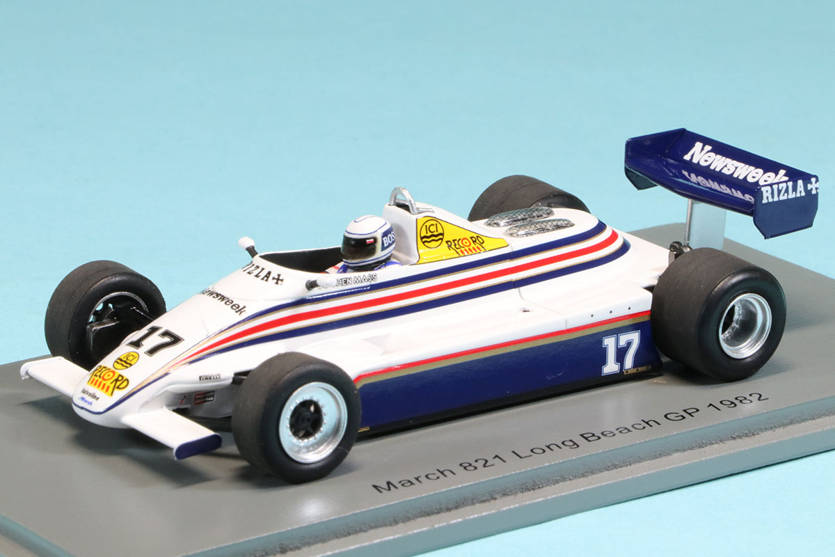 スパーク 1/43 マーチ 821 ロングビーチGP 1982 J.マス　S7174