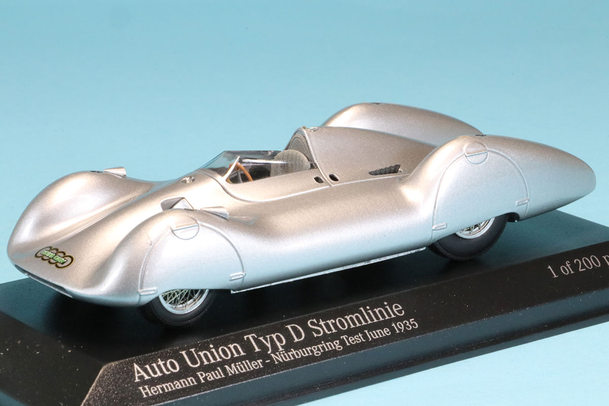 ミニチャンプス 1/43 アウトウイノン タイプ D ストリームライン ニュル テスト 1935 H.P.ミューラー　410382000