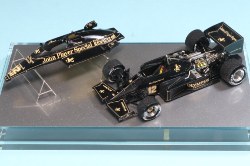 ロムファクトリー 1/43 ロータス 97T ルノー ポルトガルGP 1985 Winner アイルトン・セナ "初優勝" フルディティール　RFK356KI