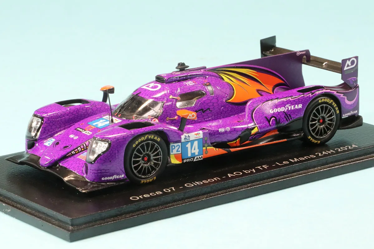アートコーポレーション ミニカー 1/43 スケール スパーク 1/43 オレカ 07 ギブソン No.14 AO by TF ルマン 2024