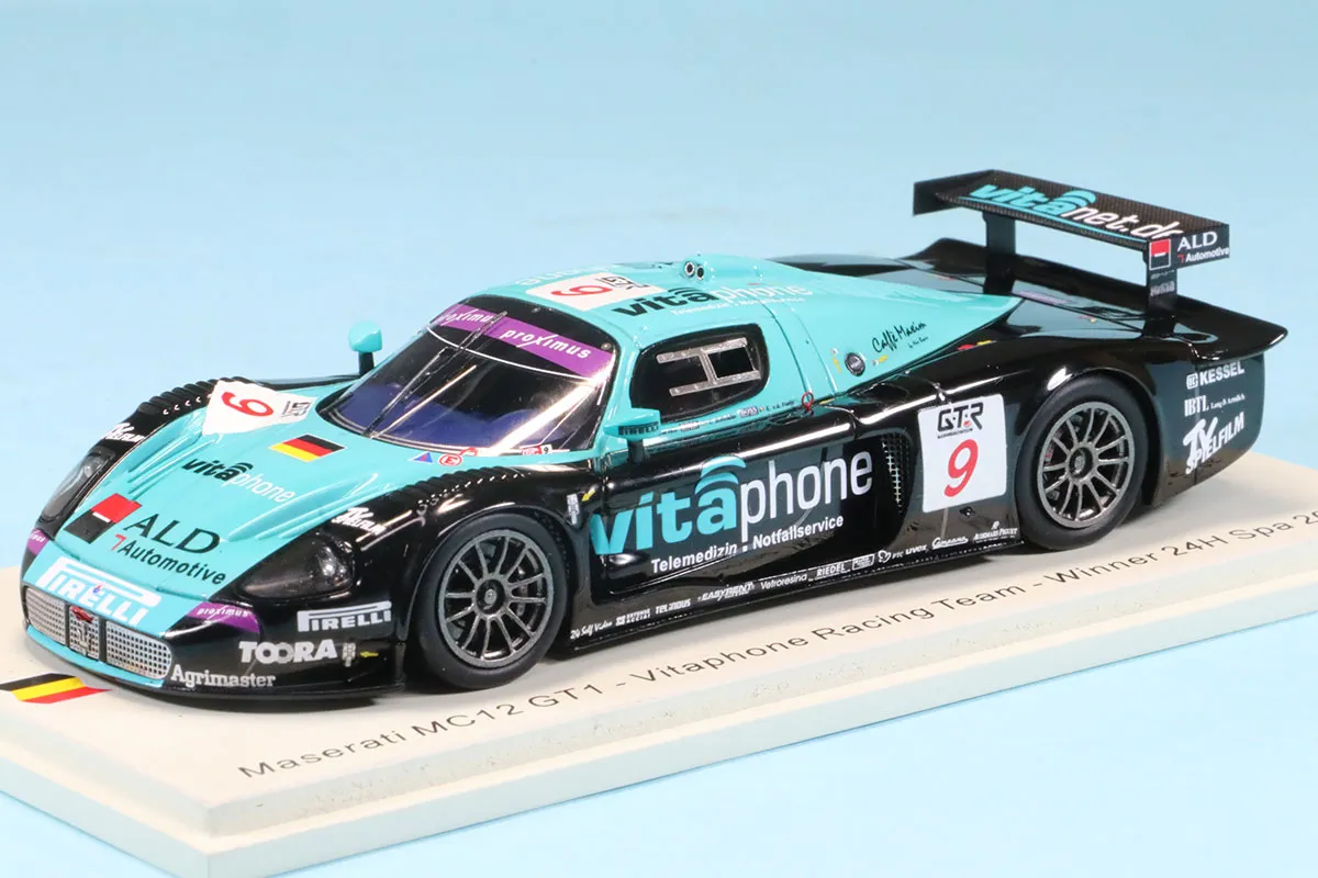 スパーク 1/43 マセラティ MC12 スパ 24h 2005 NO.9 ウィナー