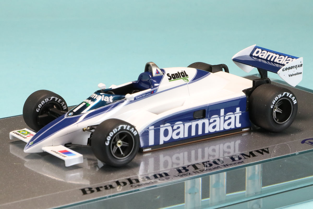 ロムファクトリー 1/43 ブラバム BT50 BMW カナダ GP 1982 N.ピケ　RFCPK001_TI