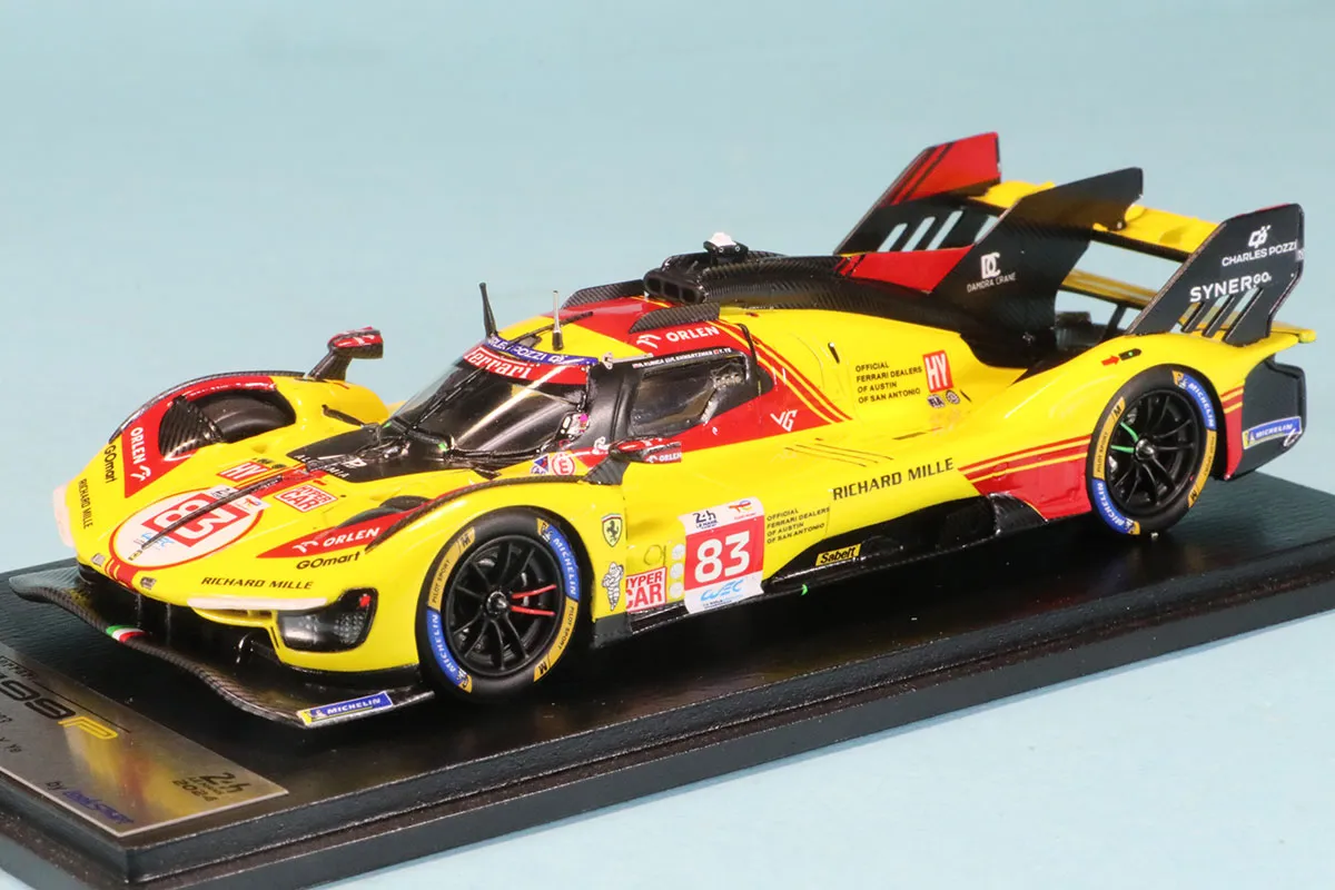 訳あり品 ルックスマート 1/43 フェラーリ 499P 2024 ルマン ルックスマート 1/43 フェラーリ 499P AF Corse 2024 ルマン24H